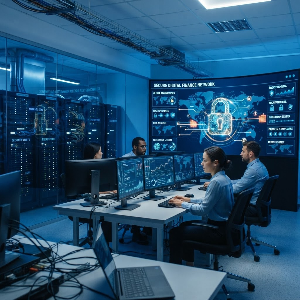 Secure enterprise fintech infrastructure